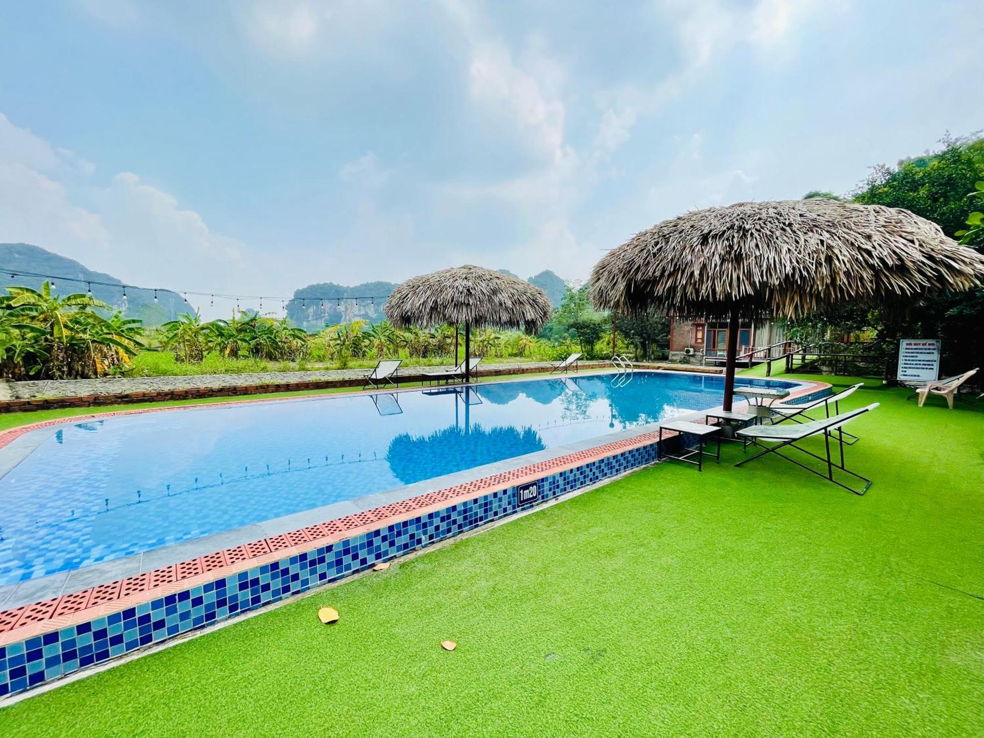 Trang An Lotus Lake Homestay Ninh Binh Exterior foto